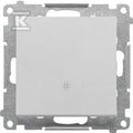 Łącznik krzyżowy (moduł) 10 AX, 250 V~, szybkozłącza: Aluminium mat, SIMON55