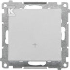Łącznik krzyżowy (moduł) 10 AX, 250 V~, szybkozłącza: Aluminium mat, SIMON55