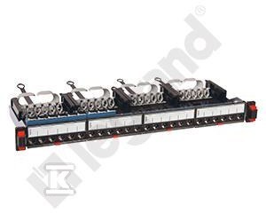 Lcs:panel flat 1u 24 kat6 FTP