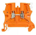 Złączka Viking 1 torowa 4mm2 pomarańczowa
