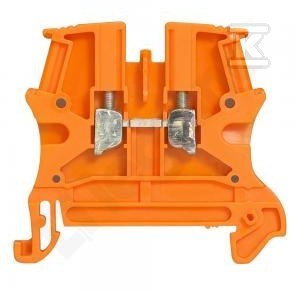 Złączka Viking 1 torowa 4mm2 pomarańczowa