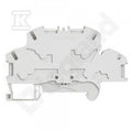 Złączka Viking sprężynowa 2 torowa 2,5mm2 szara
