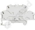 Złączka Viking sprężynowa 4mm2 4 przewodowa szara