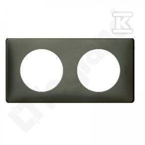 Ramka Anodised Wolfram- podwójna, CELIANE
