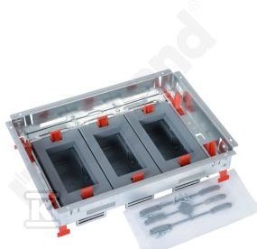 Puszka podłogowa standardowa pozioma regulowana 12(3x4) modułów