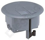 Przedłużacz STANDARD 3x2P+Z, z przewodem 3.0 metra 3x1.5 mm2 - czarny/grafitowy, HELMO