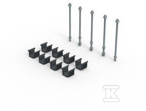XL3S zestaw do podwojenia wspornika cu/al 3200a