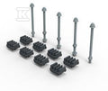 XL3S zestaw adapterów do szyn cu 50-63x5mm