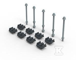 XL3S zestaw adapterów do szyn cu 50-60x10mm
