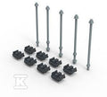 XL3S zestaw adapterów do szyn cu 80-120x10mm