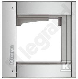 Ramka z uchwytem do paneli sfera - 1 moduł - aluminium, SFERA
