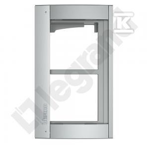 Ramka z uchwytem do paneli sfera - 2 moduły - aluminium, SFERA
