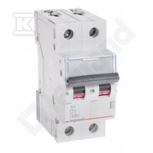 Wyłącznik nadprądowy S 302 2P D 1 A 6000 A serii TX3