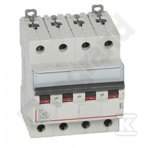 Wyłącznik nadprądowy S 304 4P C 40 A 6000 A serii DX3