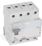 Wyłącznik różnicowoprądowy P 304 4P 63 A 100 mA typ AC serii TX3