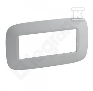 Ramka pięciomodułowa aluminium, VALENA ALLURE