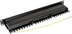 Panel kategorii 6 FTP 19" 1U, 24xRJ45 z półką