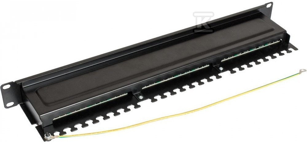 Panel kategorii 6 FTP 19" 1U, 24xRJ45 z półką