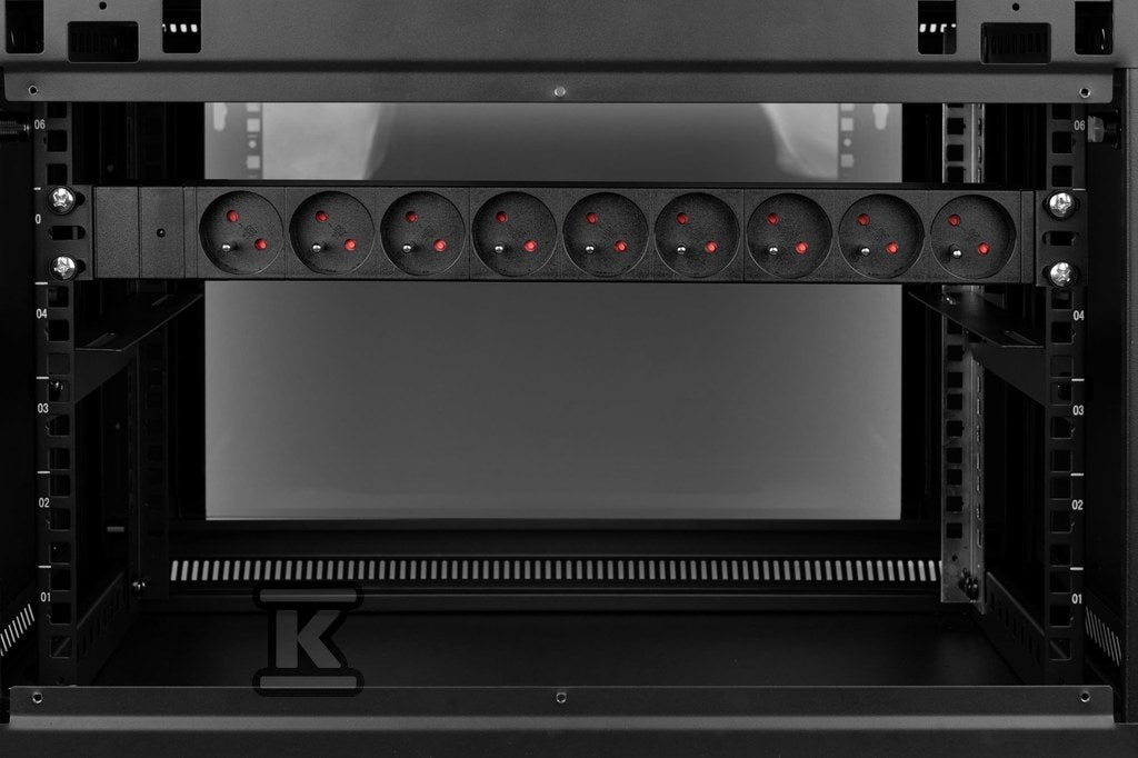Listwa zasilająca 19'' 9x230V C14 bez wyłącznika