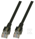 Patchcord RJ45 SF/UTP kat. 5e PVC CCA czarny 2m