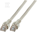 Patchcord RJ45 SF/UTP kat. 5e PVC CCA szary 3m