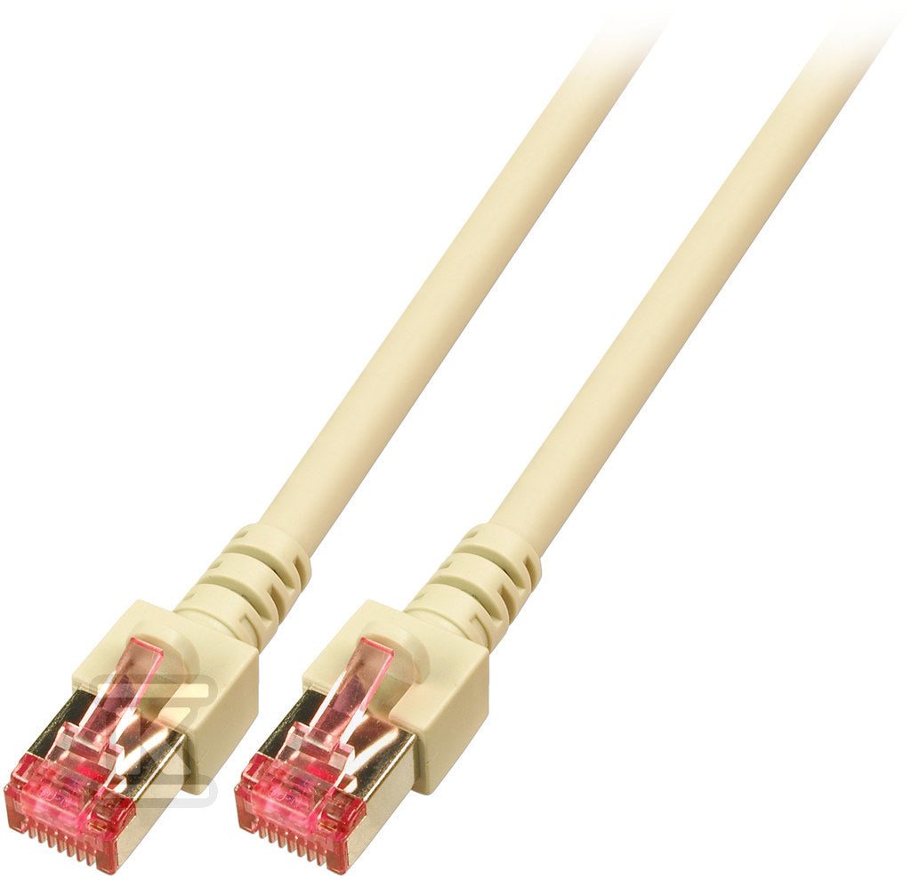 Patchcord RJ45 S/FTP kat. 6 LSZH szary 5m