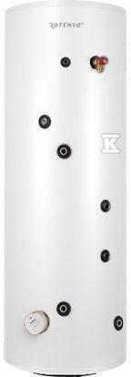 Wymiennik THERMOS INOX, CWU stal nierdzewna 200 l, pojedyncza wężownica 2,5 m2