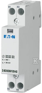 Stycznik instalacyjny Z-SCH 1MU szer. 230VAC 2 rozw. Z-SCH230/1/25-02
