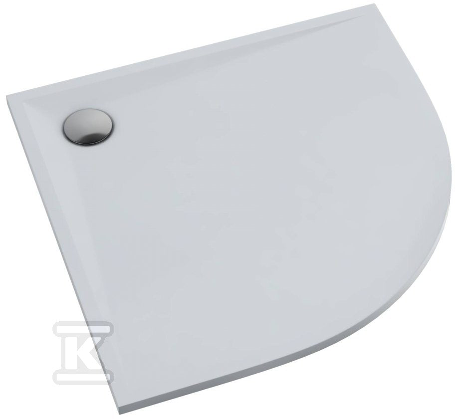Brodzik Etrusco półokrągły 80x80