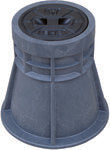 Rura drenarska PVC DN/OD 125x113, zwój 50m, SN4, typ UP (bez otworów perforacyjnych), falista, kolor żółty