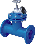 Czyszczak kołnierzowy DN80 z zaworem hydrantowym, PN16, GJS- żeliwo sfero