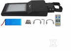 Oprawa Uliczna Solarna V-TAC 40W LED Czarna IP65 120Lm/W VT-ST42 4000K 4800lm 3 Lata Gwarancji