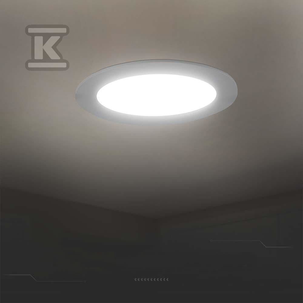Panel LED V-TAC Wpuszczany Premium Downlight 18W Okrągły fi220 VT-61018 6500K 1980lm