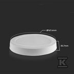 Panel LED V-TAC Natynkowy Premium Downlight 12W Okrągły fi170 VT-60012 4000K 1200lm