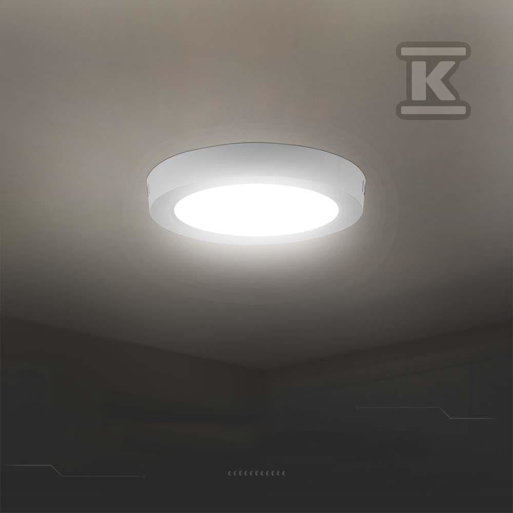 Panel LED V-TAC Natynkowy Premium Downlight 12W Okrągły fi170 VT-60012 4000K 1200lm