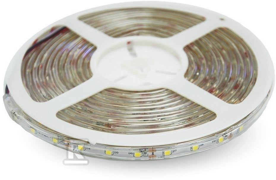 Taśma LED V-TAC SMD3528 300LED IP65 RĘKAW 4,2W/m VT-3528 60-IP65 3000K 420lm