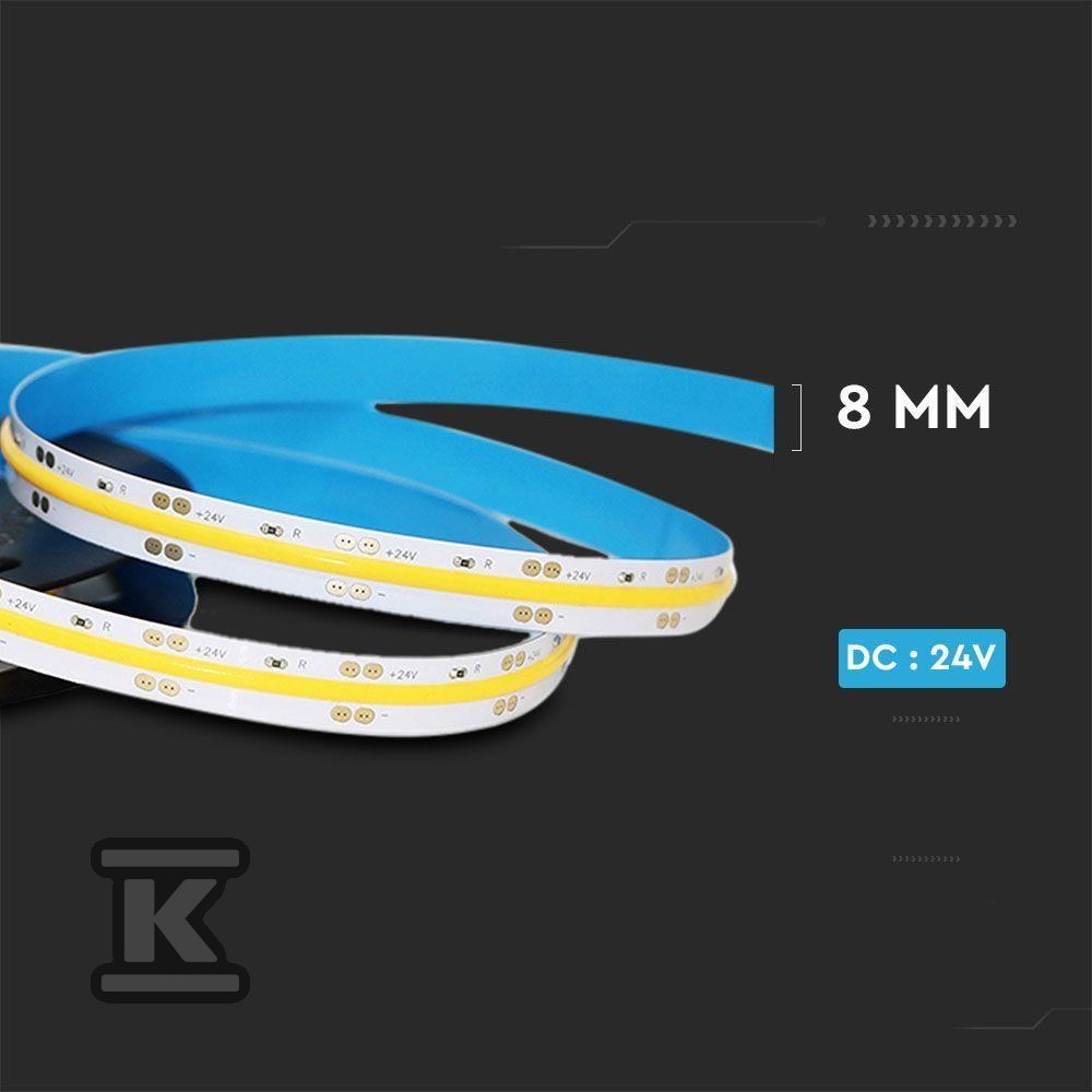Taśma LED V-TAC COB 280LED 24V 10W/m VT-COB 4000K 800lm