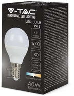 Żarówka LED V-TAC 4,5W E14 P45 Kulka VT-1880 4000K 470lm