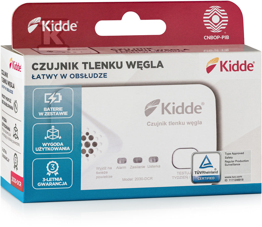 Czujnik czadu Kidde 2030-DCR