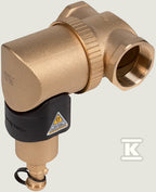 Separator zanieczyszczeń Spirotrap MBC 5/4", z magnesem, obrotową flanszą i zaworem spustowym