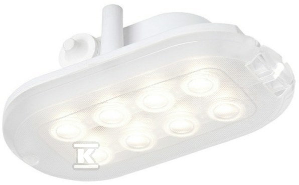 Oprawa OVAL LED BASIC, 450LM, 840, IP44, 4.7W, biała
