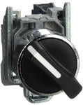 Przycisk kryty podświetany LED, NO+NZ, 24V, niebieski