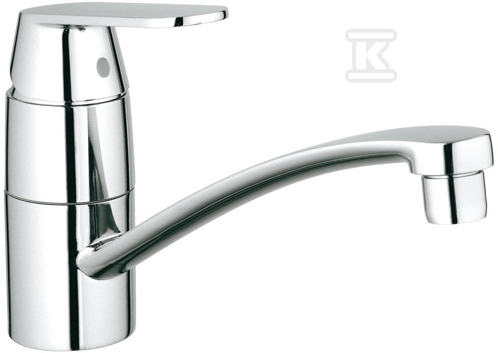 Eurosmart Cosmopolitan Jednouchwytowa bateria zlewozmywakowa, DN 15, chrom, kąt obrotu wylewki 140°, głowica ceramiczna 46 mm, do montażu podokiennego