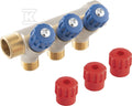 Rozdzielacz sanitarny 3/4"x1/2", 2-drogowy