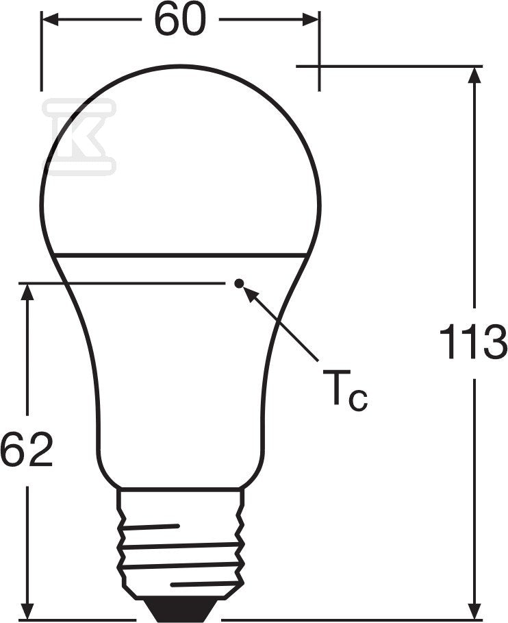 Lampa LED Value Class CLASSIC A 75 FR non-dim 10W/840 E27 LEDVANCE