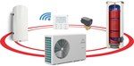 Pompa ciepła powietrzna monoblok Prima 8GT - 8,4 kW, 1 fazowa, 230 V hybrydowy system grzewczy R32 G200