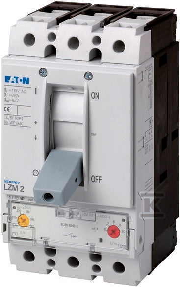 Wyłącznik mocy LZM2, 3-biegunowy Ir=240-300A LZMC2-A300-I