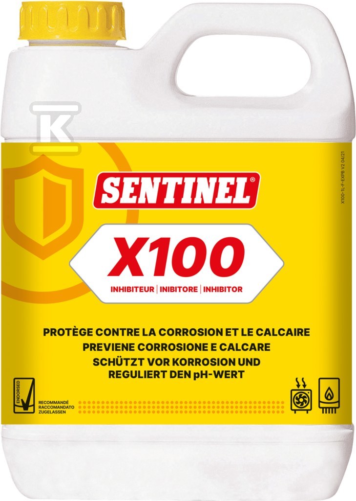 Inhibitor do instalacji CO wykonanej ze wszystkich rodzajów materiałów 1L X100