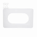 Osłona ściany podwój. OSX-220 biała