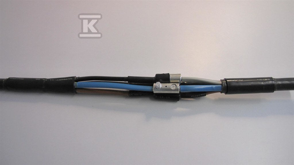 Mufa przelotowa 1 kV, kable 4-żyłowe PE, PCV, ze złączkami śrubowymi, marka Raychem / TE Connectivity TE-EN9171